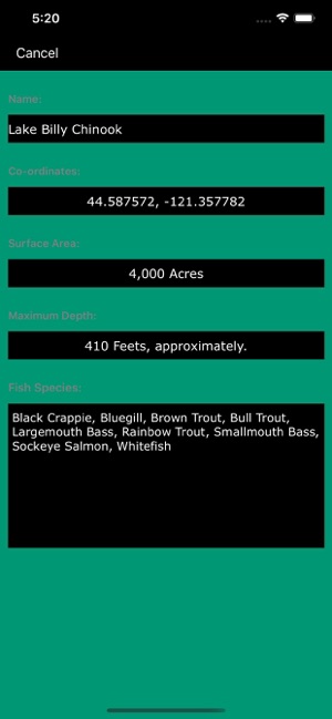 Oregon-CA-WA: Lakes & Fishes(圖2)-速報App