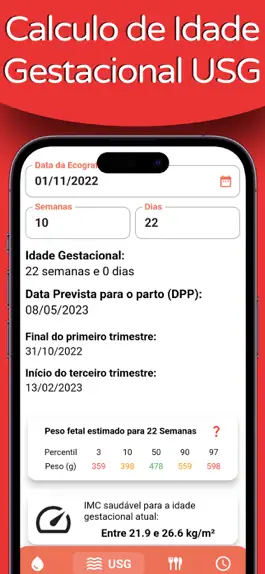 Game screenshot CalcGest - Idade Gestacional apk