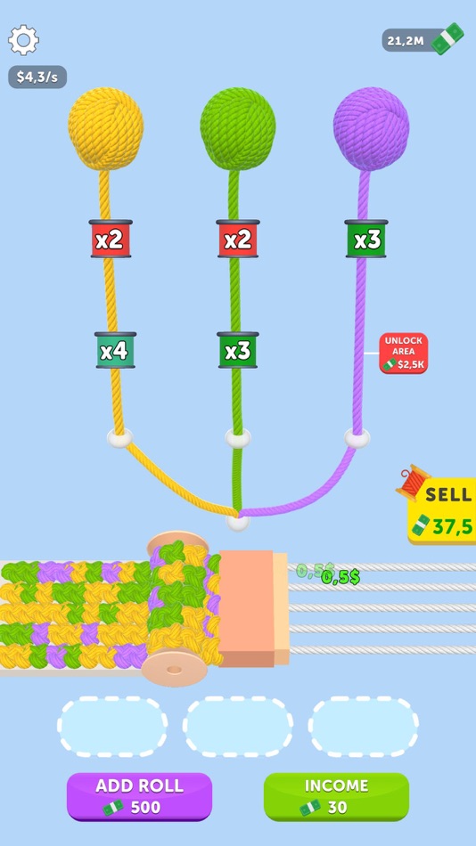 #6. Multiply Knots (iOS) 由: Mustafa Akbaba
