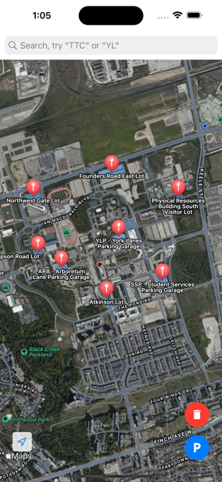 York U Maps