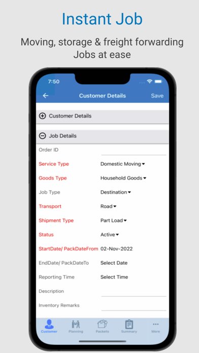 Screenshot #1 pour Digital Logistics Inventory
