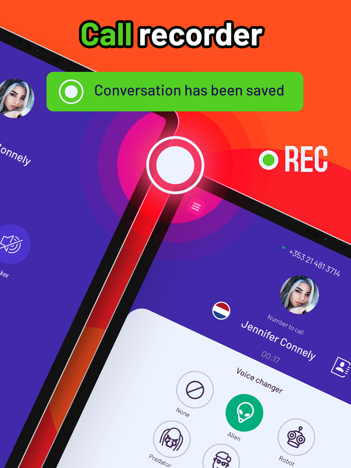 RTX Call - Second phone number