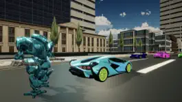 Game screenshot Robot Transform Car Drive Game apk