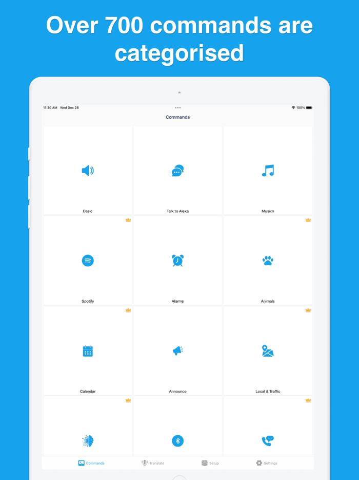 Commands and Setup for Alexa