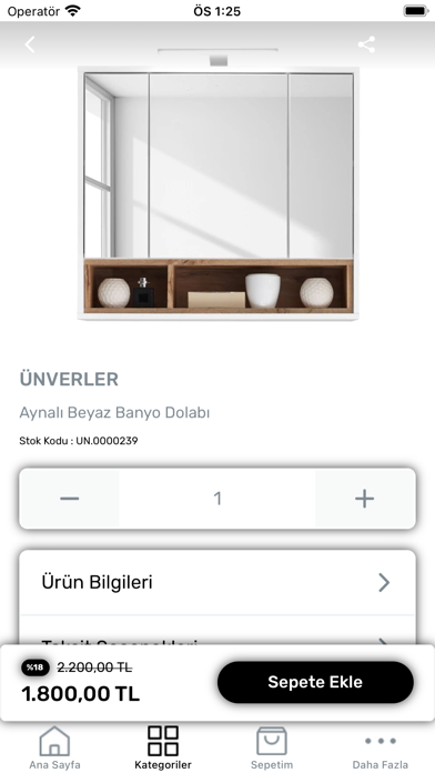 Ünverler Mobilya Screenshot