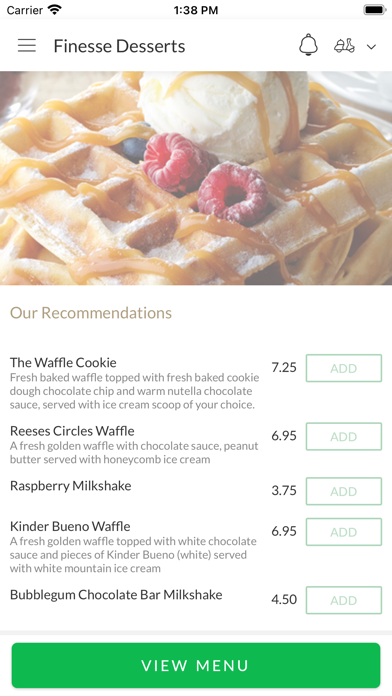 Finesse Desserts Screenshot