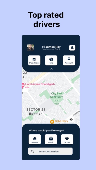 Supreme Taxi User Screenshot