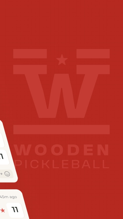 Wooden Pickleball Game Tracker