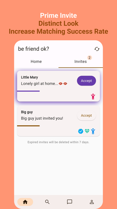 be friend ok? Screenshot