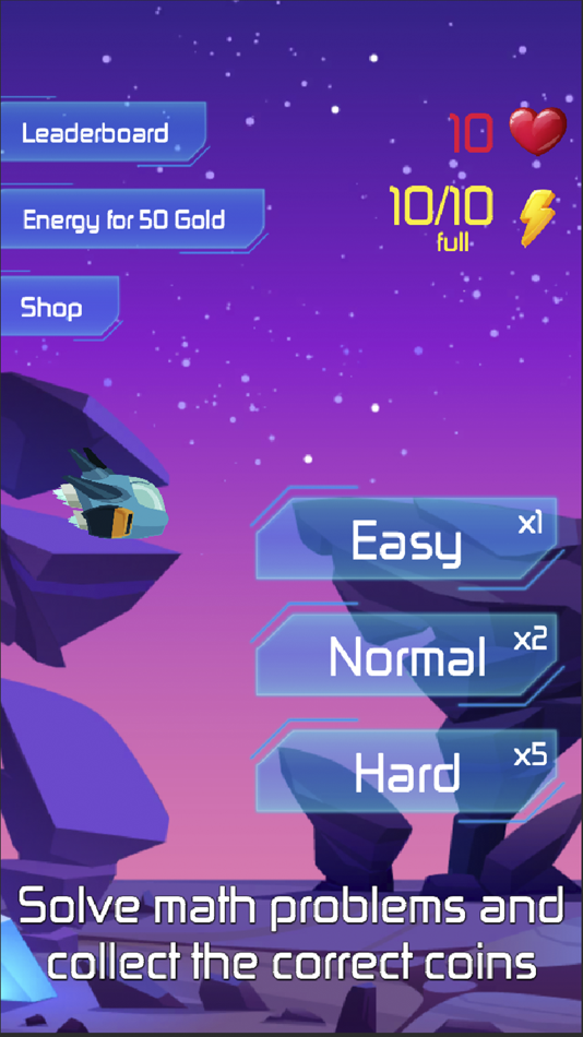 #1. Fly & Math - Arcade (iOS) 由: Kirill Krasikov