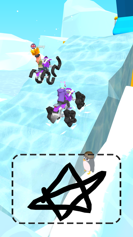 #4. Scribble Rider (iOS) 来自: Voodoo