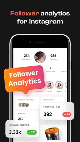 Game screenshot Followers+ Track for IG mod apk