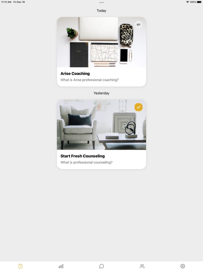 Arise and Start Fresh