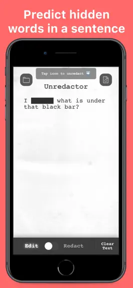 Game screenshot Unredactor mod apk