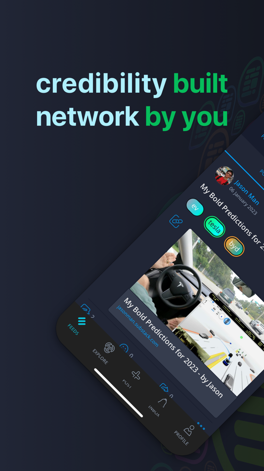 #1. Credo Social Content Network (iOS) 由: Credo Ltd