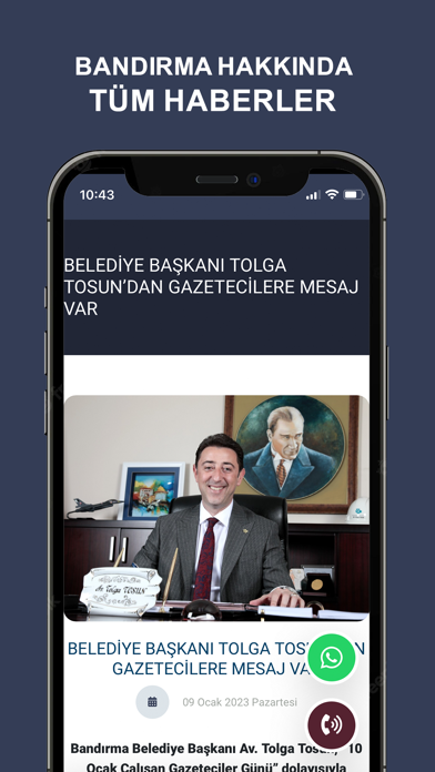 Bandırma Belediyesi Screenshot