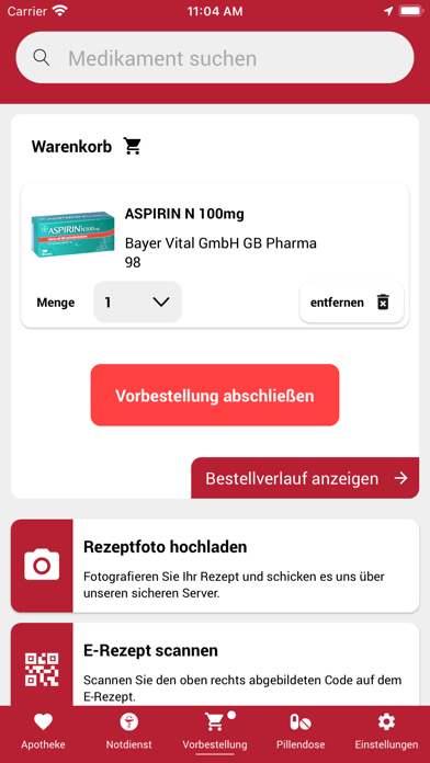 Apotheke am Bahnhof Screenshot