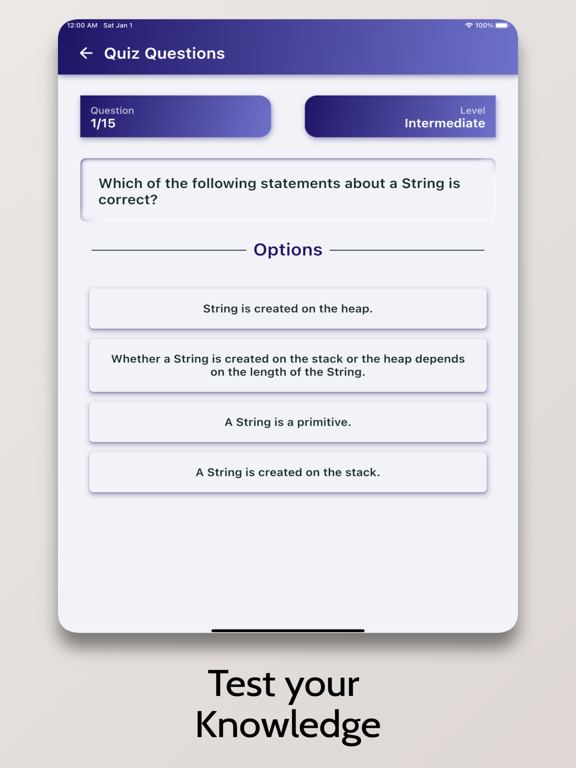 Learn Dart - OnePercent iPad screenshot 6 - Education app
