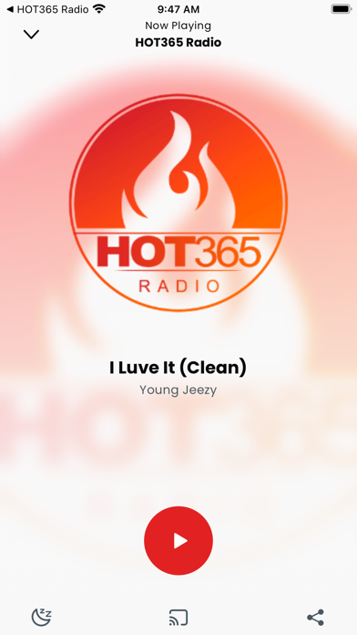 HOT365 Radio Screenshot