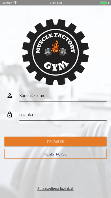 Muscle Factory Zemun Screenshot