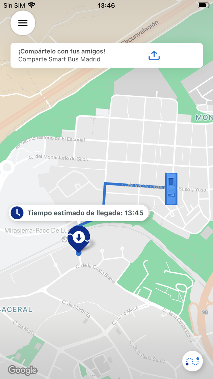 EMT Smart Bus Madrid