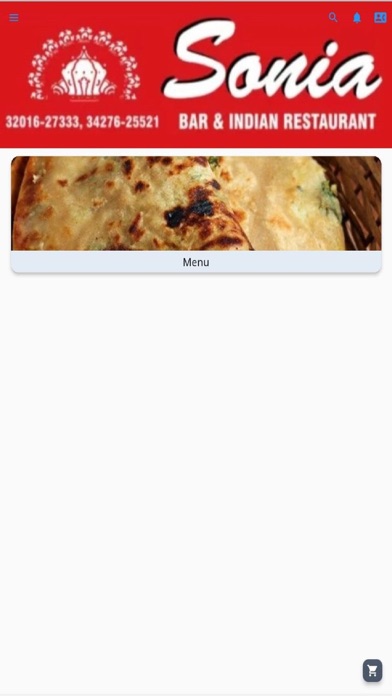 RISTORANTE INDIANO SONIA Screenshot