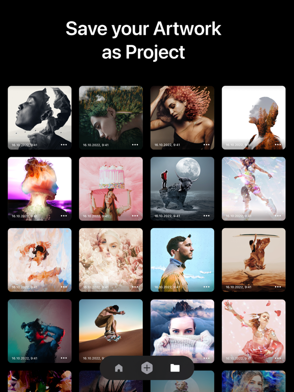 Trigraphy Photo Art Editor iPad app afbeelding 8