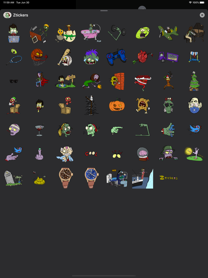 Ztickers