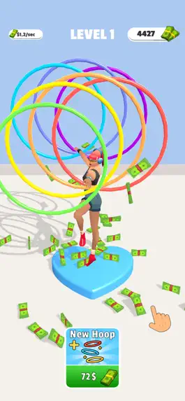 Game screenshot Hula Hoops Clicker hack