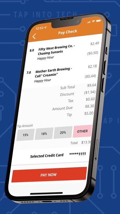 SelfPour App Screenshot