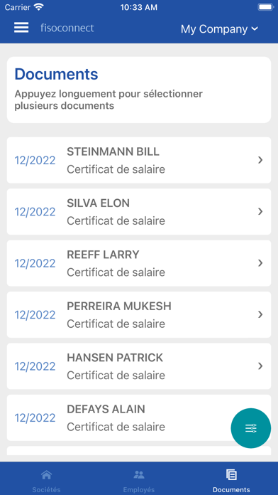 Fisoconnect Screenshot