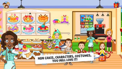 How to cancel & delete My Town : Bakery from iphone & ipad 2