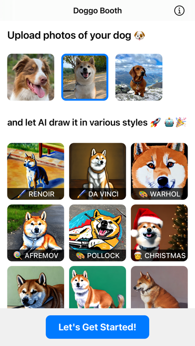 Doggo Booth - AI Dog Avatars Screenshot