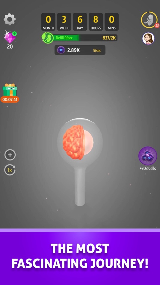 #2. Idle 9 Months (iOS) 来自: Green Panda Games