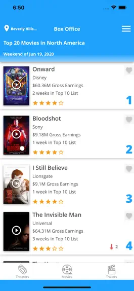 Game screenshot Tribute: Movie Showtimes mod apk