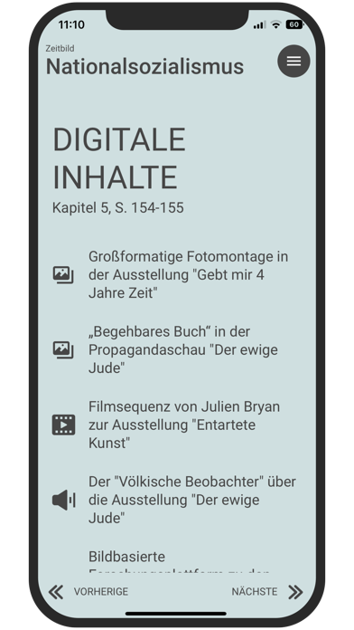 Zeitbild Nationalsozialismus Screenshot