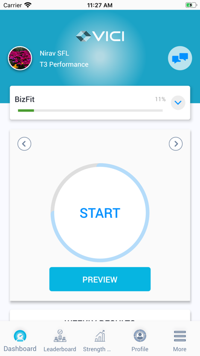 Vici Athlete Screenshot