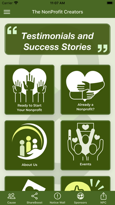 The NonProfit Creators Screenshot