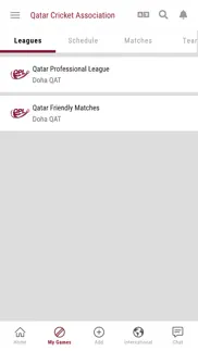 qatar cricket iphone screenshot 1