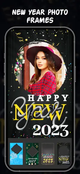Game screenshot New Year Photo Frames & Cards mod apk