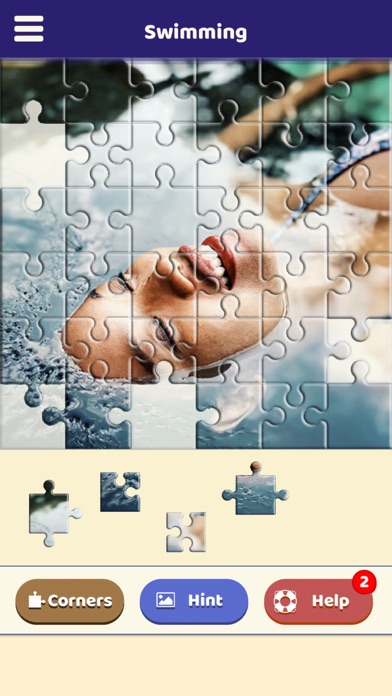 Swimming Puzzle Screenshot