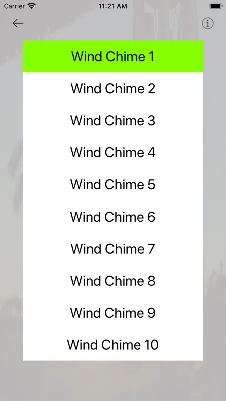 Wind Chime Sounds screenshot 2 of 3