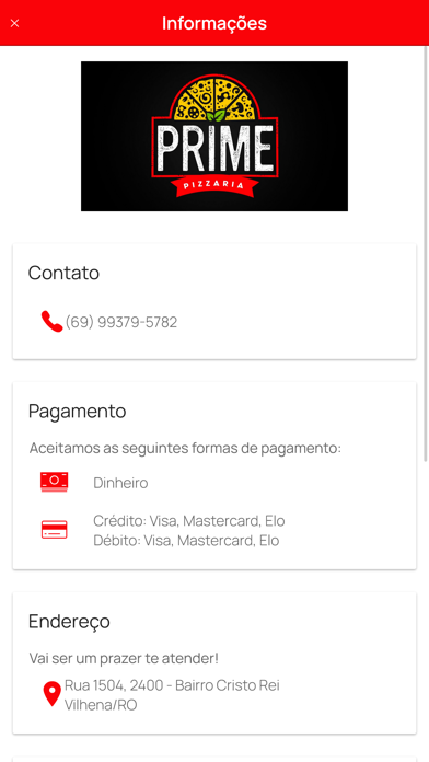 Prime Pizzaria Screenshot