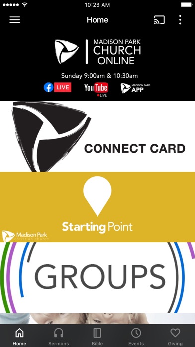 Madison Park Christian Church Screenshot
