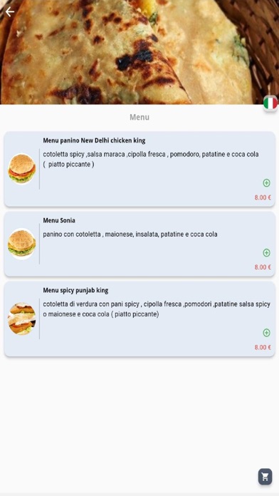 RISTORANTE INDIANO SONIA Screenshot