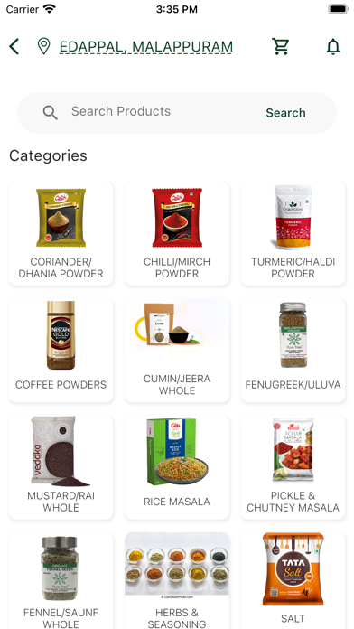 Prana Stores Screenshot