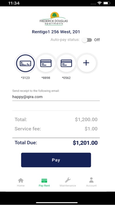 Frederick Douglas Apartments Screenshot