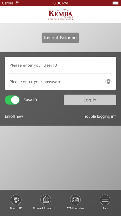 Kemba Roanoke FCU Screenshot