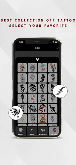 Game screenshot Tattoo My Photo - Tattoo Maker hack