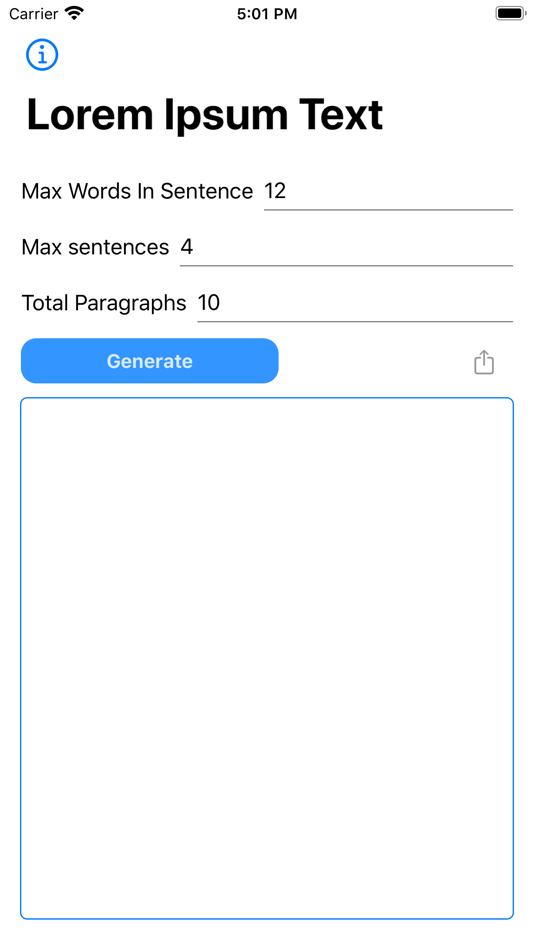 Lorem Ipsum Text - 1.1 - (macOS)